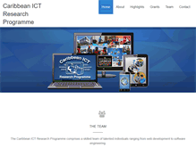 Tablet Screenshot of cirp.org.tt