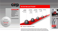 Desktop Screenshot of cirp.de