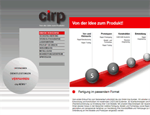 Tablet Screenshot of cirp.de