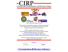 Tablet Screenshot of cirp.org