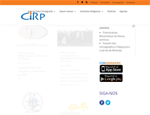 Tablet Screenshot of cirp.pt